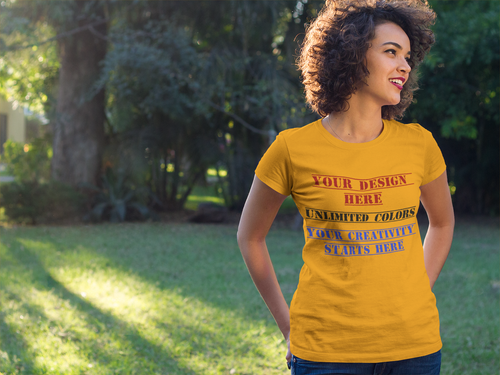 Adult Colored  Custom T-shirt