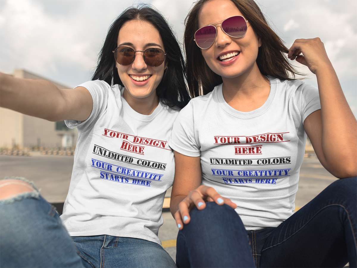 Adult White Custom T-shirt