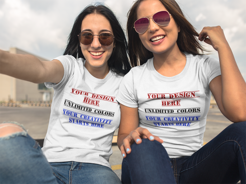 Adult White Custom T-shirt